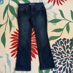 Faded Glory Boot Legged Blue Jeans